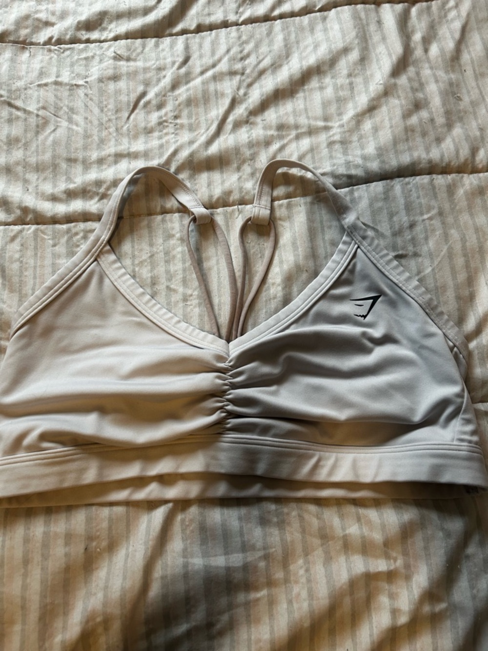 Gymshark Ruched Strappy Sports Bra